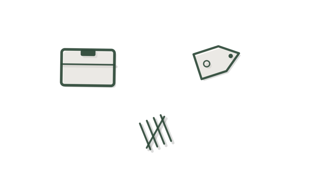 An opened shipping box with a vase on its side and a magnifying glass, showing an order complaint examined with context.