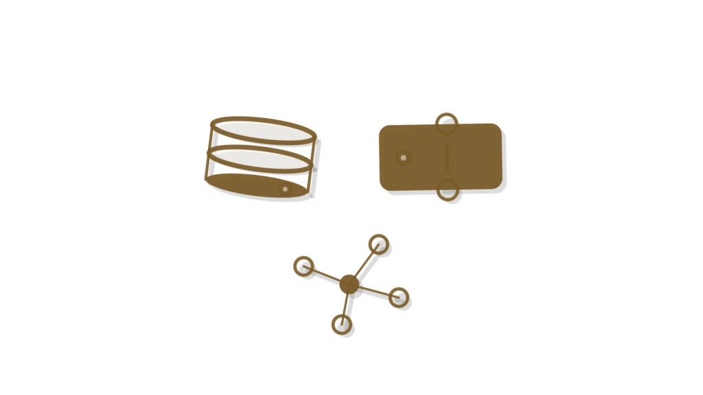 A circle of paper tokens with one set apart and tied in green thread, showing a quiet member spotted before renewal.