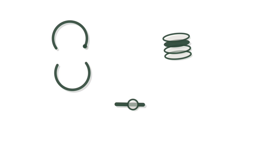 Slate stepping tiles leading to a brass key, showing a new software user moving step by step to first value.