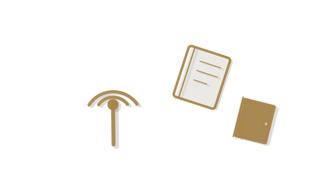 Open ledger book beside a brass magnifying glass over a marked financial statement, showing answers sourced from records.