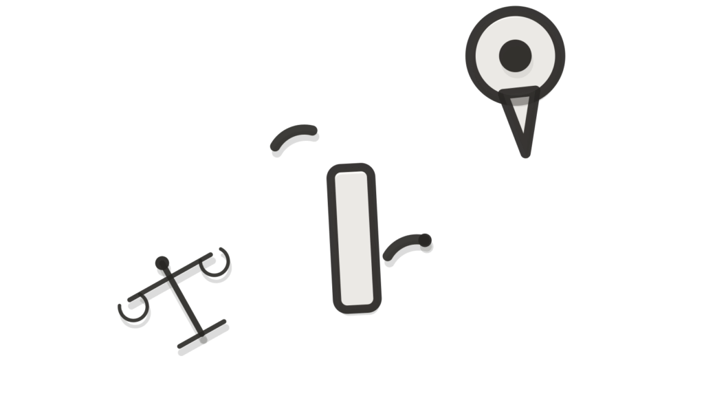 A wrench, blank clipboard and brass tally counter laid diagonally, standing for unanswered quotes counted and chased.