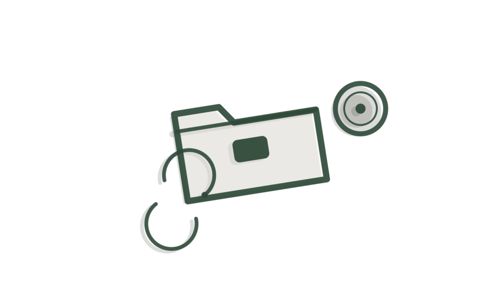 Cut-paper folder, brass coins and sync arrows overlapping, showing model metrics gathered in one view.