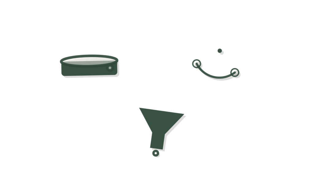 A blank tear-off calendar with torn pages and one held under a green stone, showing a close date pushed again and flagged.