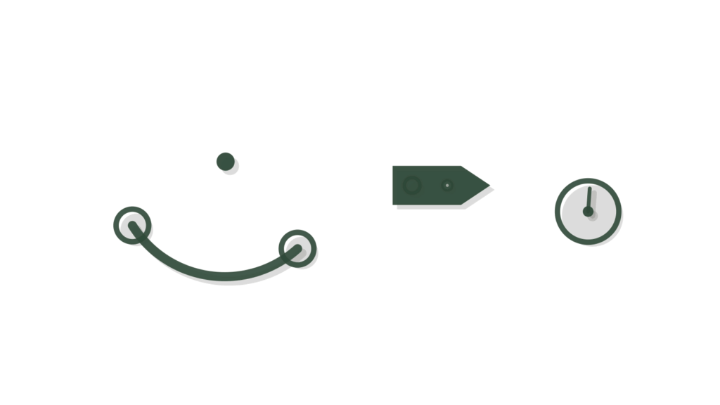 A compass, luggage tag and ticket cards linked by a thread route, showing rival trip prices followed through a season.