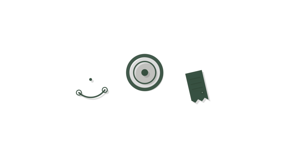 A brass stopwatch beside a row of blocks with one out of line, showing a task that sat too long in one status.