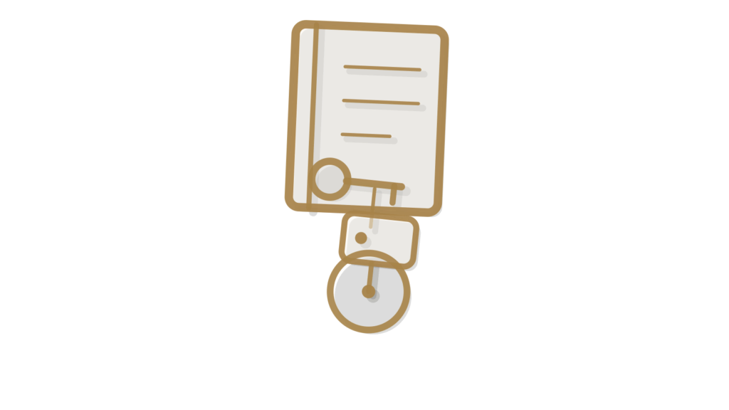 A paper house with an open door beside a key and a handset, showing property enquiry calls reviewed for real interest.