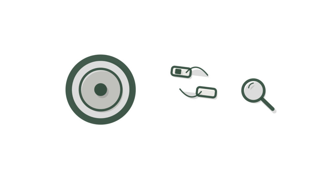 A felt speech bubble tied by green thread to clipped task cards, showing a Slack thread turned into a Jira issue.