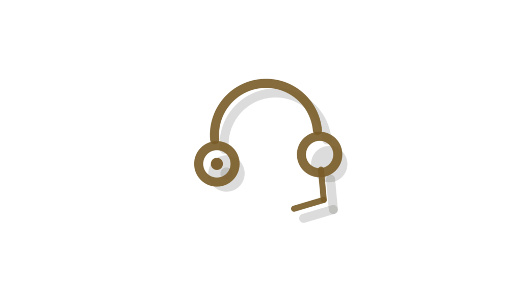 Looping brass sync arrows standing alone with a long shadow, showing a standard reply reshaped to fit each ticket.