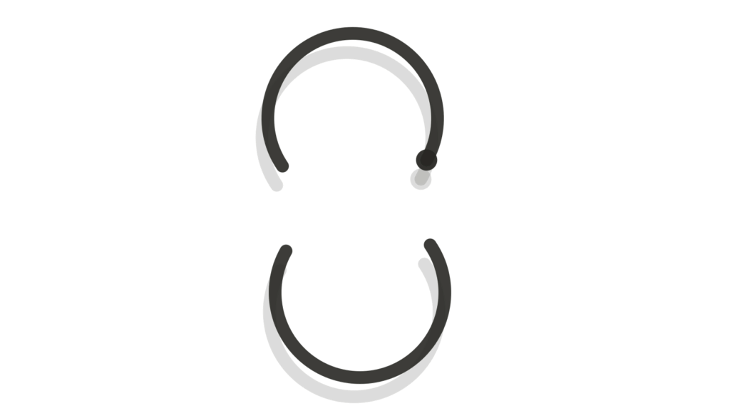 Looped sync arrows on a cream surface representing complaint intake and resolution for travelers.