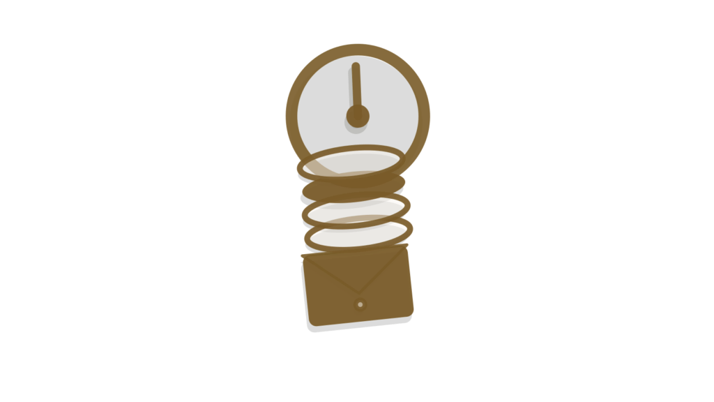 Brass coins beside a desk phone and clipped form, showing client paperwork calls handled exactly by procedure.