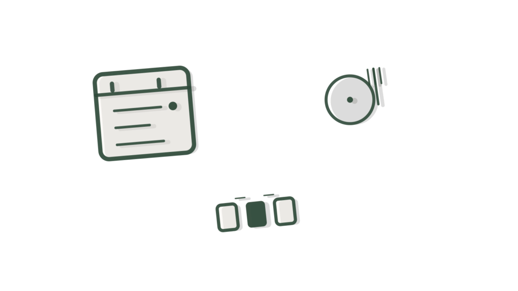 A handset next to a plate and fork with a clipped order slip, showing restaurant calls answered and orders taken down.