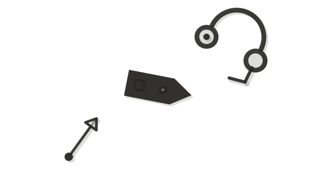 A folded map with a brass compass and a luggage tag on green string, showing a website that adapts to each trip stage.