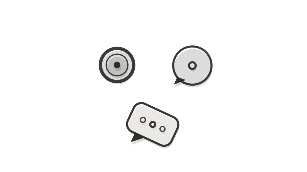 A grid of brass coins and speech bubbles, showing WhatsApp leads sorted and scored by fit.