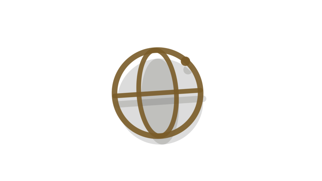 A single globe casting a long shadow, showing one build reaching across voice and text on WhatsApp.